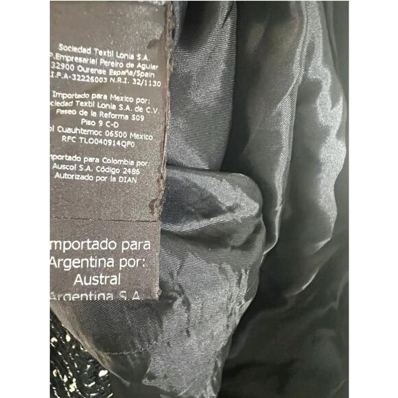 CH Carolina Herrera Dress Womens 6 Black White Tweed Sheath Satin Trim V410-CH - Picture 7 of 11